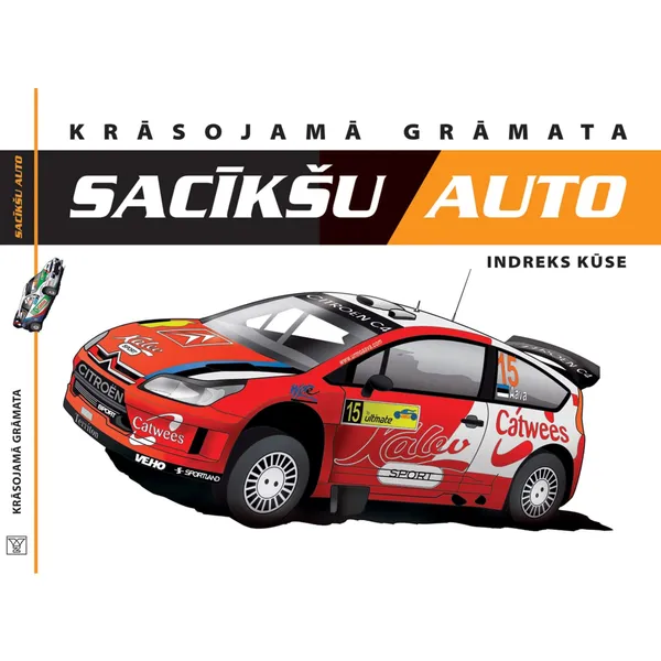 Grāmata sacīkšu auto