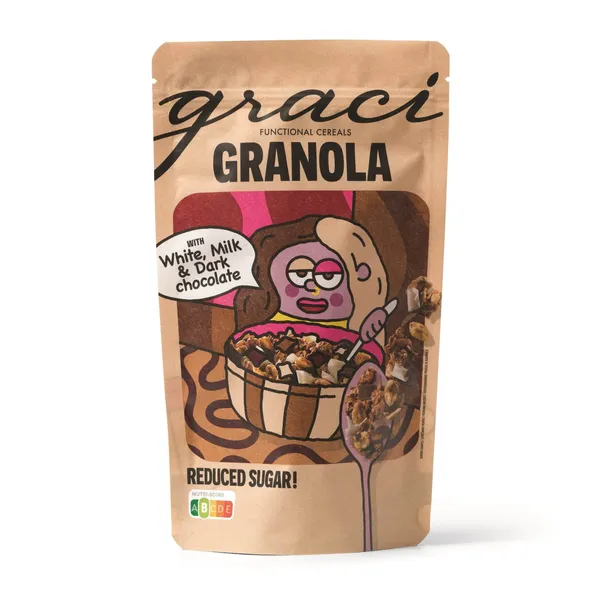 Granola GRACI Triple chocolate, 250g