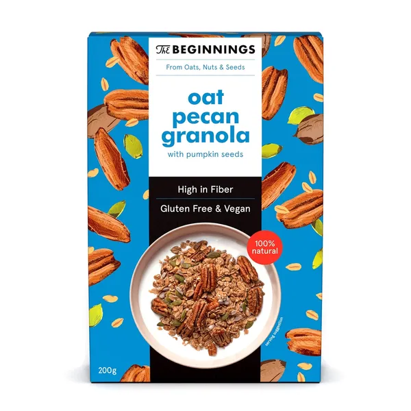 Granola The Beginnings auzu-pekanriekstu 200g
