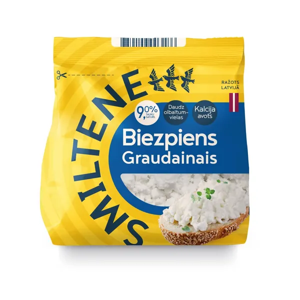 Biezpiens graudainais 9% 200g, Smiltene