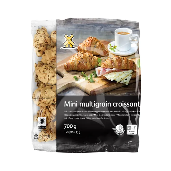 Graudu kruasāni Latvijas Maiznieks mini 700g