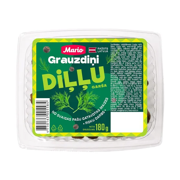 Grauzdiņi Mario diļļu 180g