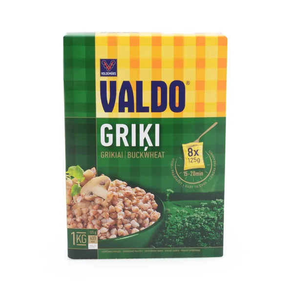 Griķi VALDO kārba 8x125g