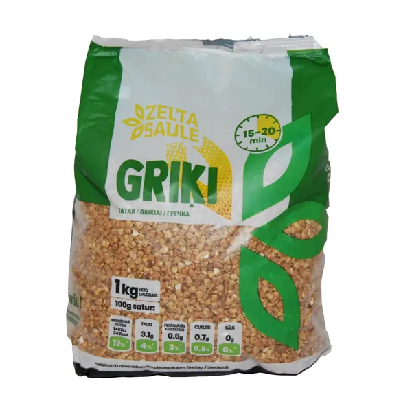 Griķi Zelta Saule 1kg