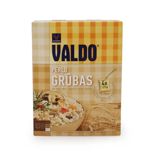 Pērļu grūbas 4x125g, Valdo