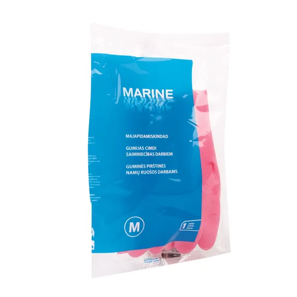 Gumijas cimdi Marine rozā m