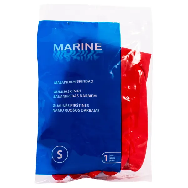 Gumijas cimdi Marine rozā s