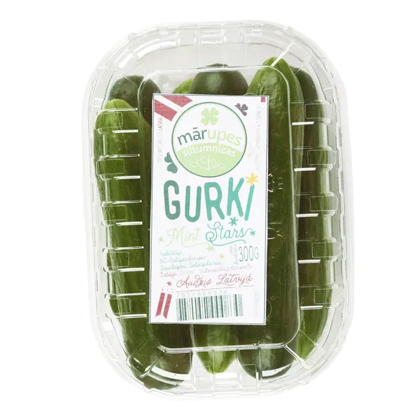 Gurķi Mini Stars 300g