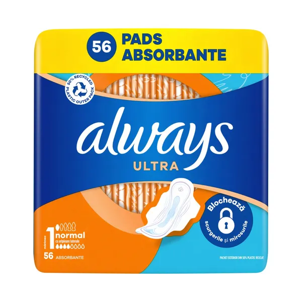 Higiēnas paketes Always Ultra Normal Mega Pack S1 56gab.
