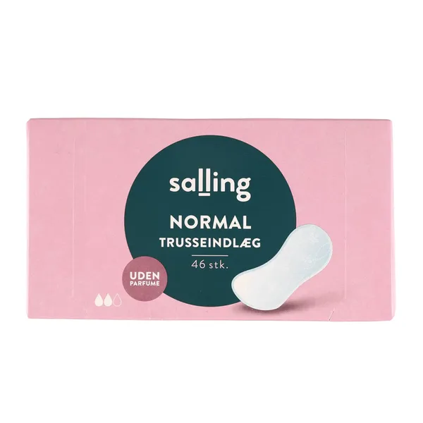 Higiēniskie ieliktnīši Salling normal, bez smaržvielām 46 gab