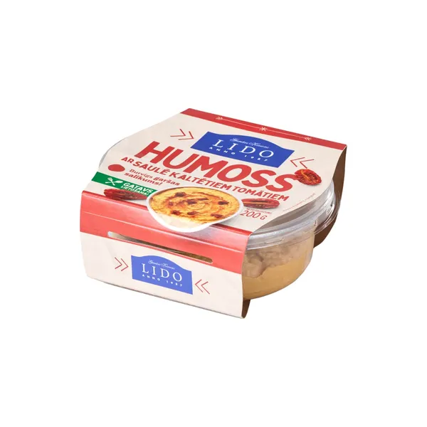Humoss Lido ar saulē kaltētiem tomātiem 200g
