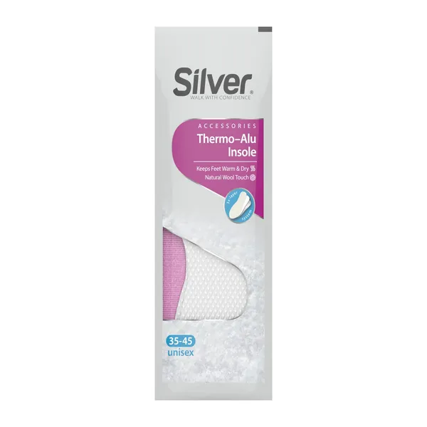 Iekšzoles Silver Thermo-Alu 35-45 izm.