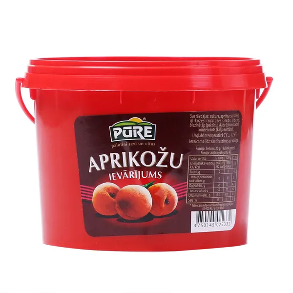 Aprikozu ievārījums PŪRE, 900g