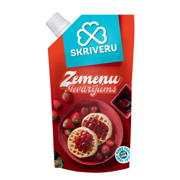Ievārījums Skrīveru Sadlumi zemeņu 250g