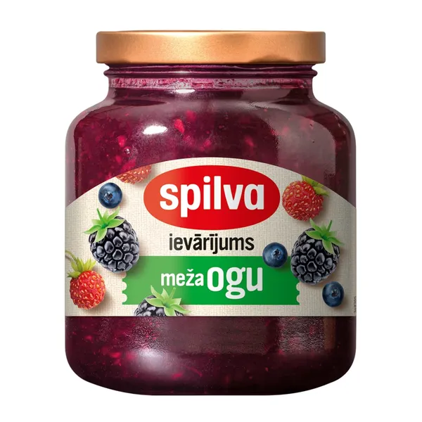 Ievārījums Spilva meža ogu 362ml
