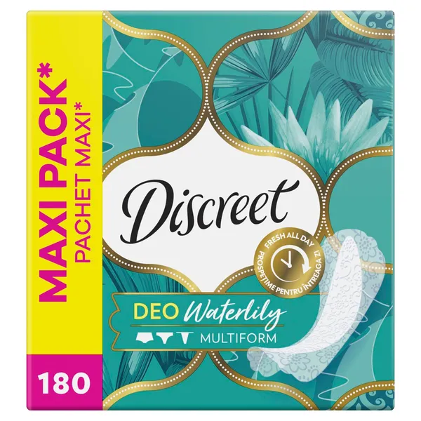 Ikdienas ieliktņi Discreet Waterlily 180gab.