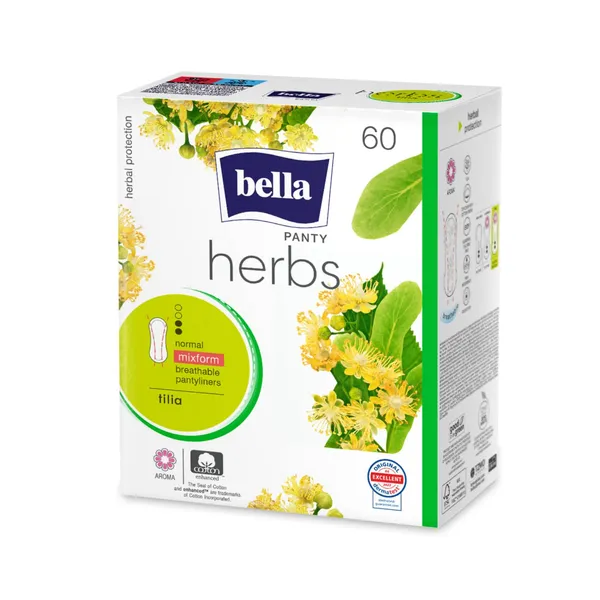 Ikdienas ieliktnīši Bella Panty Herbs Tilia 60gab.