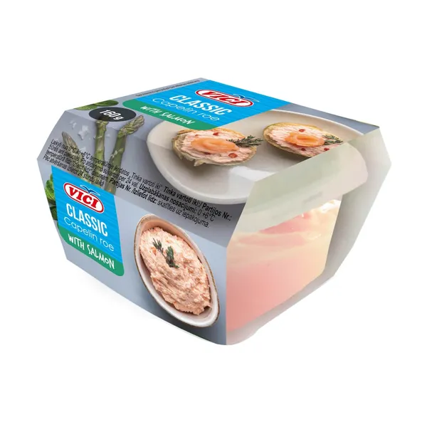Ikru smēriņš Viči ar lasi 160g