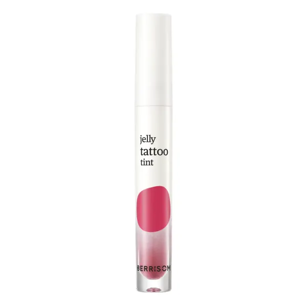 Ilgnoturīga lūpu krāsa Berrisom Jelly Tattoo 02 Cherryberry 3,8g
