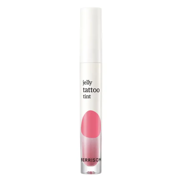 Ilgnoturīga lūpu krāsa Berrisom Jelly Tattoo 03 Strawberry 3,8g