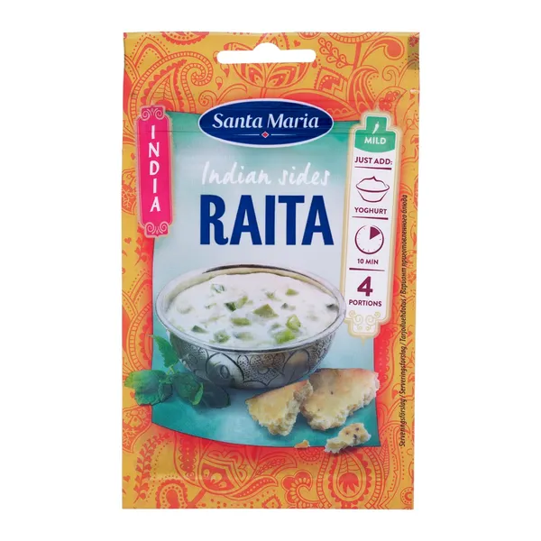 Indijas garšvielas Raita 8g, Santa Maria