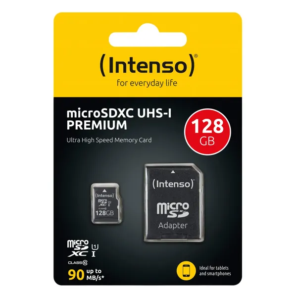 Intenso microSD atmiņas karte UHS-I 128GB SDXC Premium