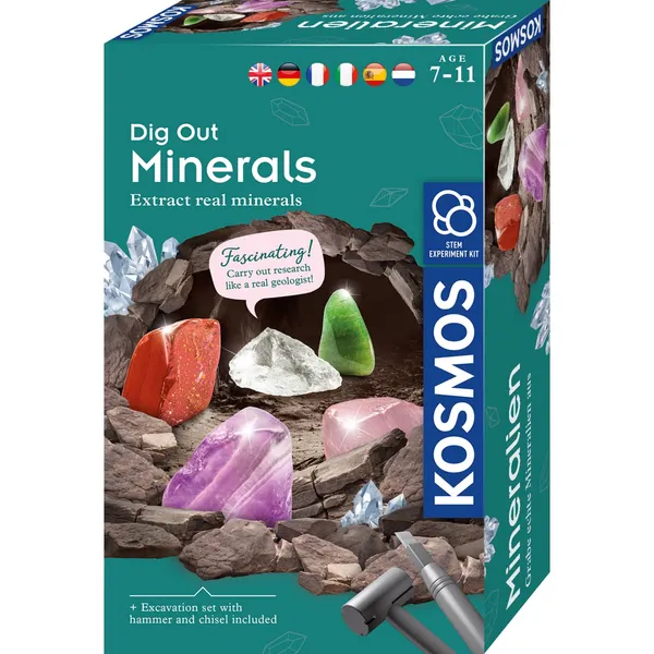 Izglītības komplekts Kosmos Dig out Minerals