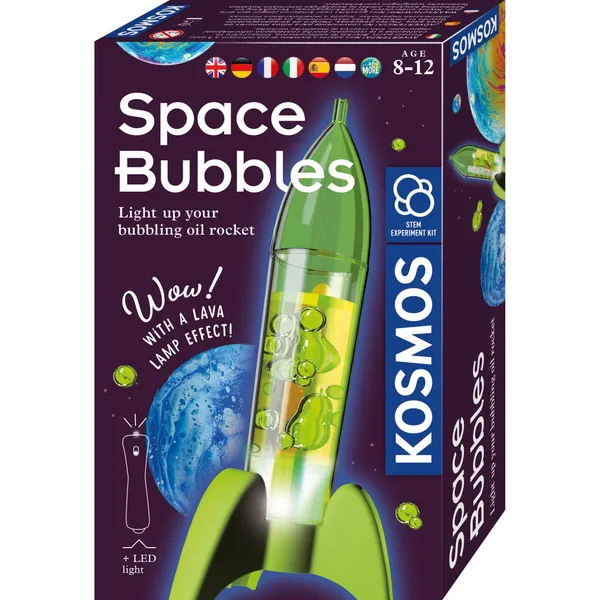 Izglītības komplekts Kosmos Space Bubbles