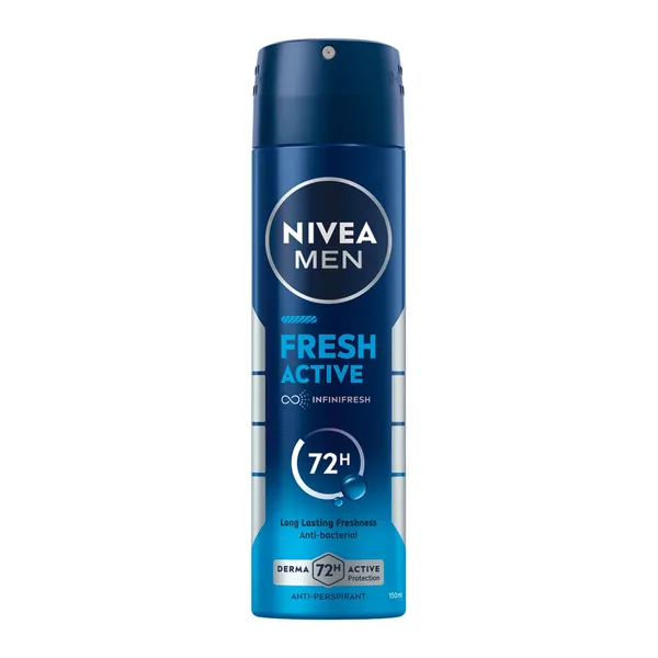 Izsmidzināms dezodorants Nivea fresh active vīriešiem 150ml