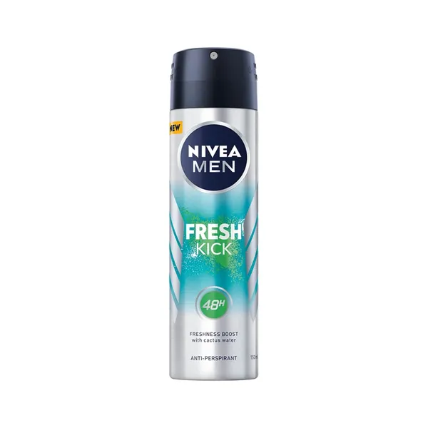 Izsmidzināms dezodorants Nivea Men Cool Kick Fresh vīriešiem 150ml