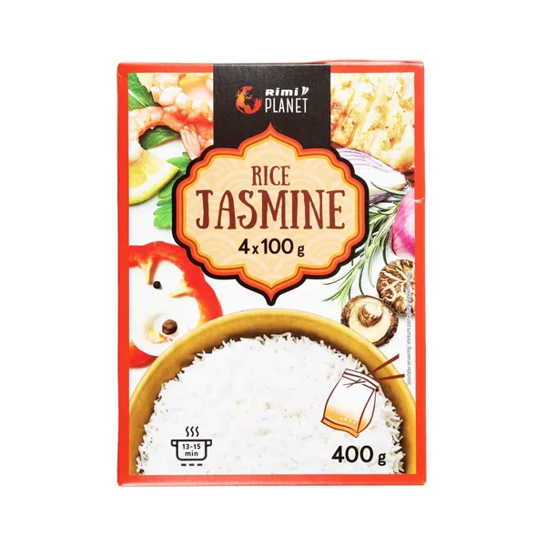 Jasmīna rīsi Rimi Planet 4x100g