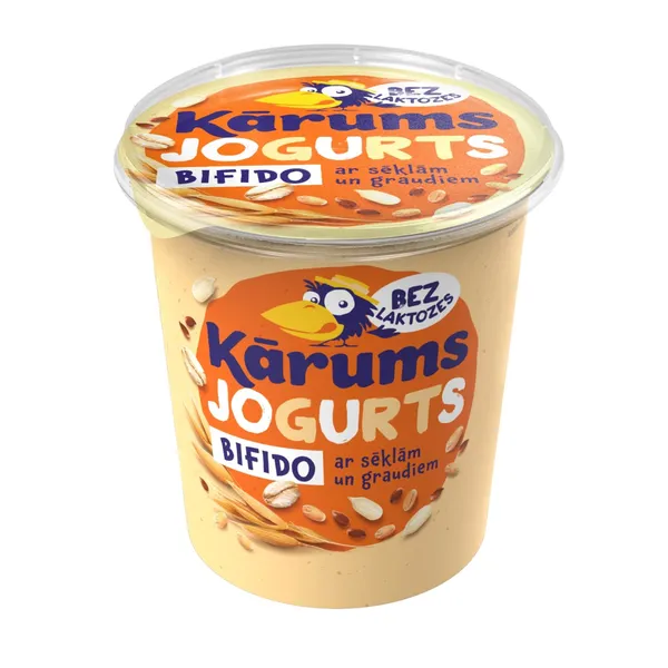 Bif.jog.KĀRUMS graudu bez laktozes 350g
