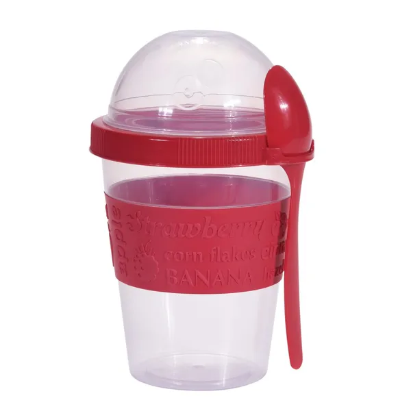 Jogurta trauks ar karoti 600ml, krāsa un dizains var atšķirties SO26