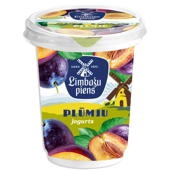 Jogurts plūmju, 320g, Limbažu Piens