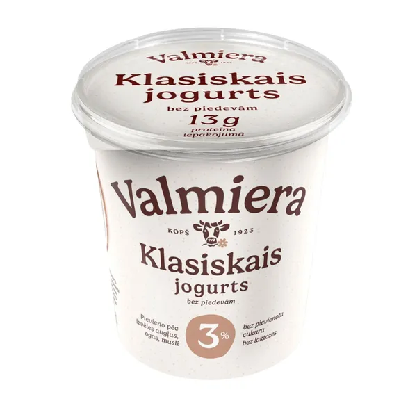 Jogurts Valmiera bez laktozes 3% 350g