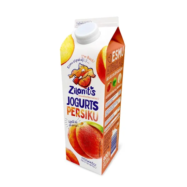 Jogurts Zilonītis ar persiku garšu 900g