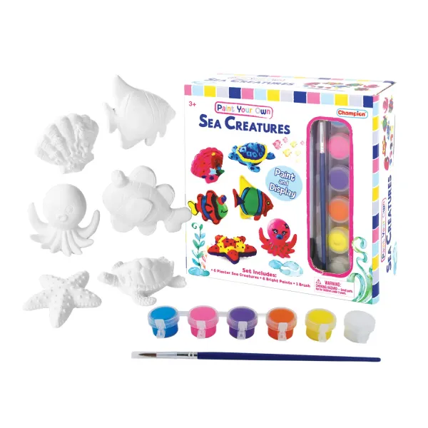 Jūras radību krāsošanas DIY komplekts MaxToys AW26