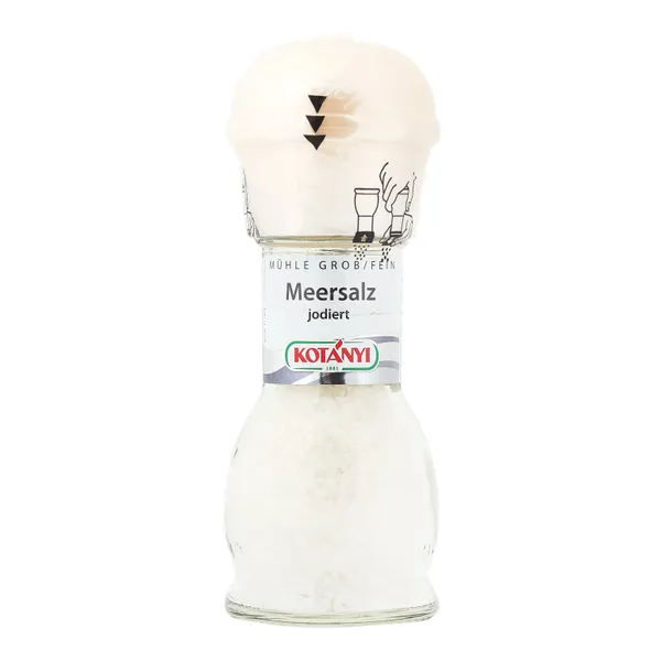 Jūras sāls Kotanyi dzirnaviņās 92g