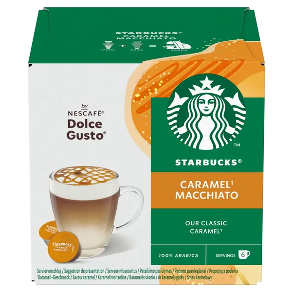 Kafijas kapsulas Starbucks Caramel Macchiato 127,8g