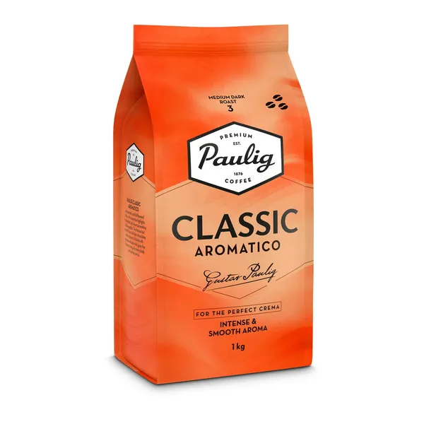 Kafijas pupiņas Paulig Classic Aromatico 1kg