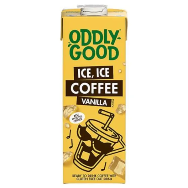 Kafijas un auzu dzēriens Oddlygood ar vaniļas garšu 1l