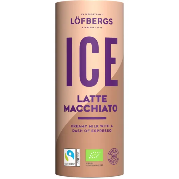Kafijas dzēriens Lofbergs Ice Latte Macchiatto, Organic 230ml