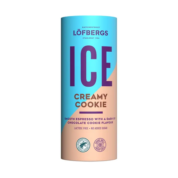 Kafijas dzēriens Lofbergs Ice Creamy Cookie ar saldinātājiem 230ml