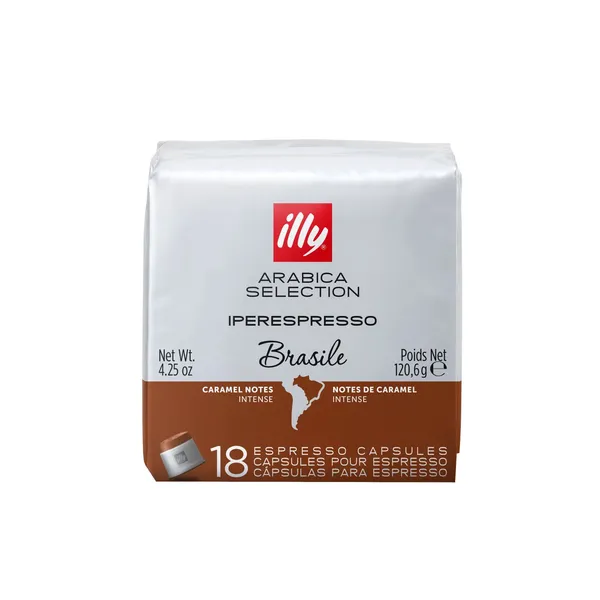 Kafijas kapsulas Illy Iper Espresso Brazīlija 18gab., 121g
