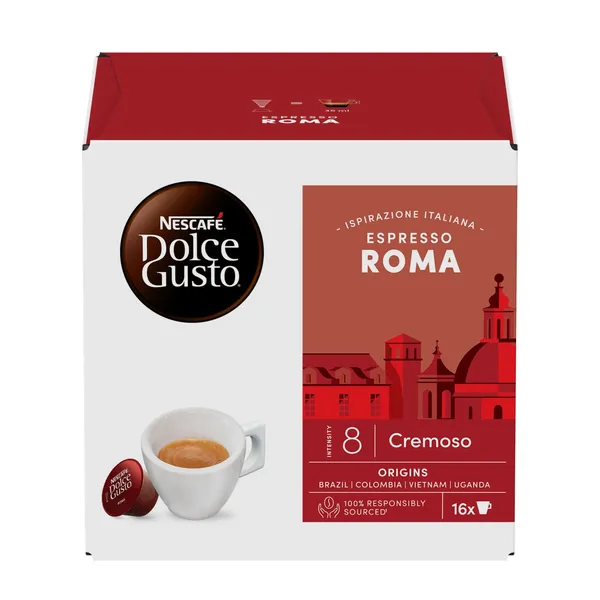 Kafijas kapsulas Nescafe Dolce Gusto Espresso Roma 16gab