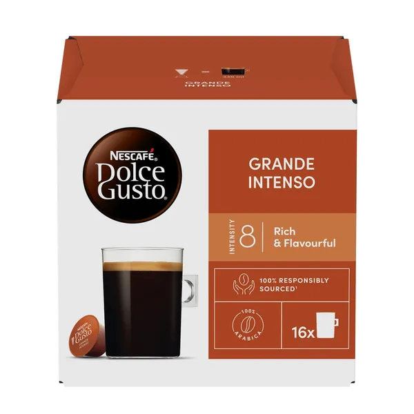 Kafijas kapsulas Nescafe Dolce Gusto Buong Grande Intenso 132,8g