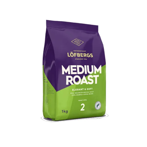 Kafijas pupiņas Lofbergs Medium Roast 1kg