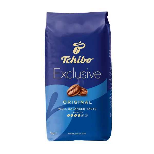 Kafijas pupiņas Tchibo Exclusive Original 1kg