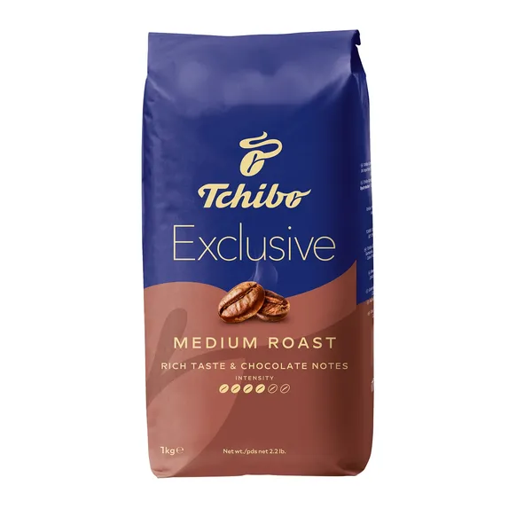 Kafijas pupiņas Tchibo Exclusive Medium Roast 1kg