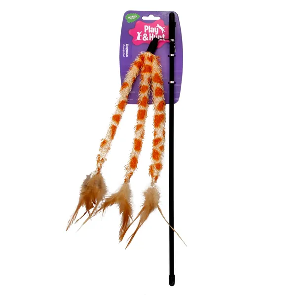 Kaķu vilinas stienis ar rotaļlietu DOGMAN